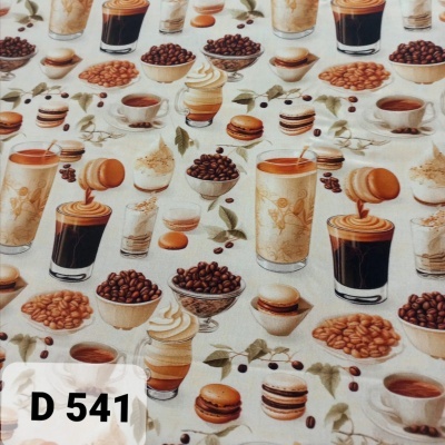 Xícaras e grãos - D541