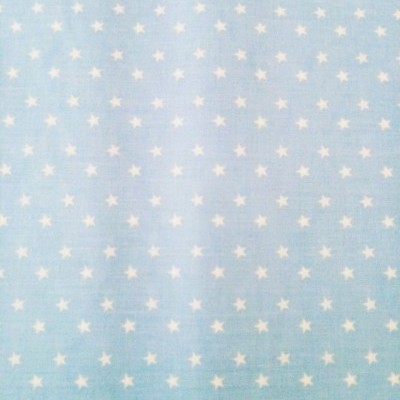 plastificado mate azul bébe com estrelas brancas