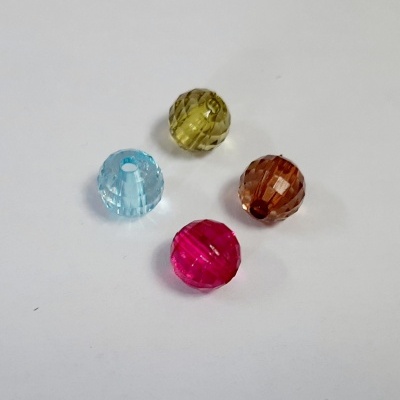 Missanga em bola de cristais pequena