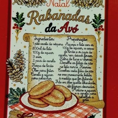 Pano de Cozinha de Natal Nº6
