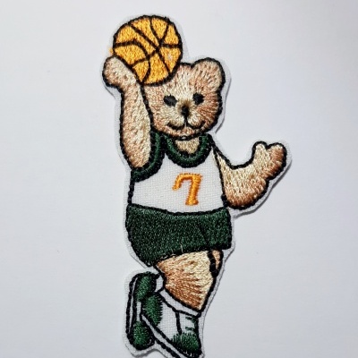 Ursinho jogador de basquetebol