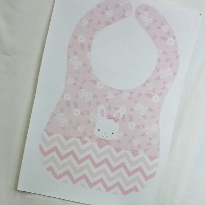 Babete com Coelhinha com laço