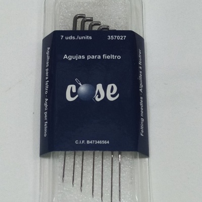 Agulhas para feltragem