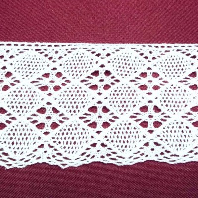 Ponta de renda branca 1046