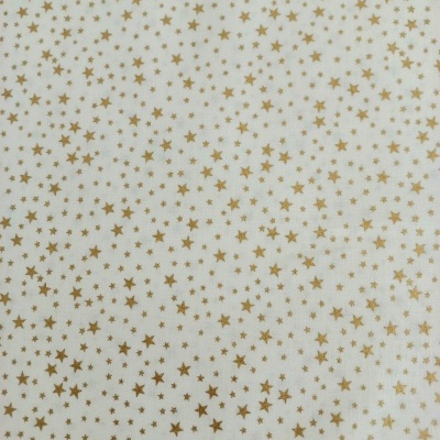 Estrelas e estrelinhas em fundo pérola