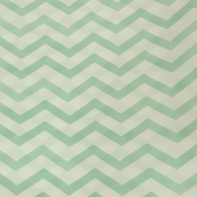 Chevron Largo Verde água