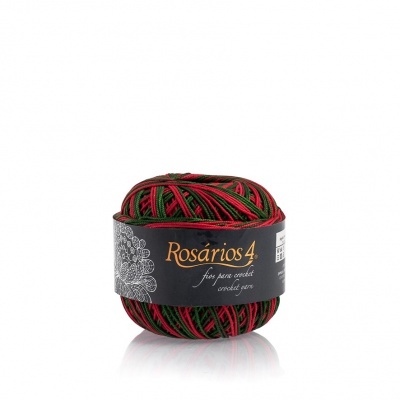 Linha de Crochet Rosários4 matizada 640