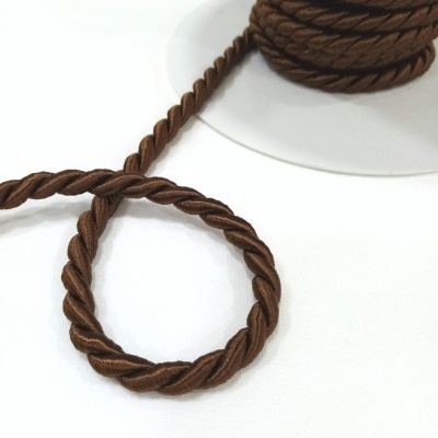 Cordão de Seda Castanho 5mm