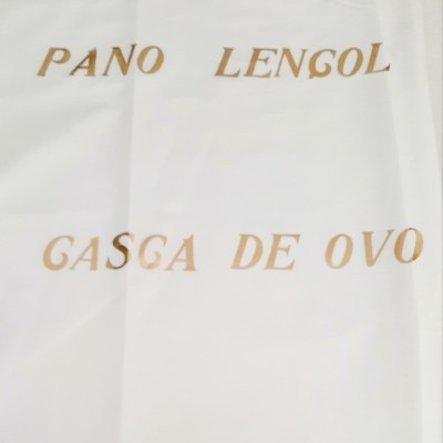 Pano de lençol - Casca de ovo