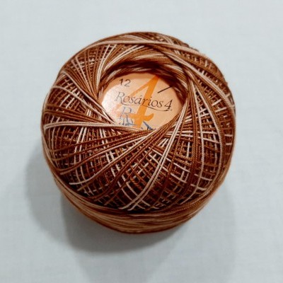 Linha de Crochet Rosários4 Matizada 115