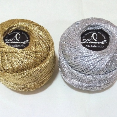 Linha de Crochet Limol Metalizado