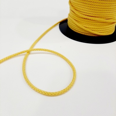 Cordão de algodão amarelo cor 216 - 3mm