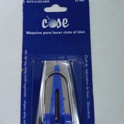 aparelho para executar fita de viés 25mm em metal