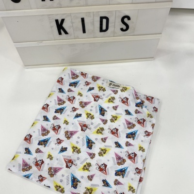 CONJUNTO LENÇOL CATRE - PATRULHA PATA PQ