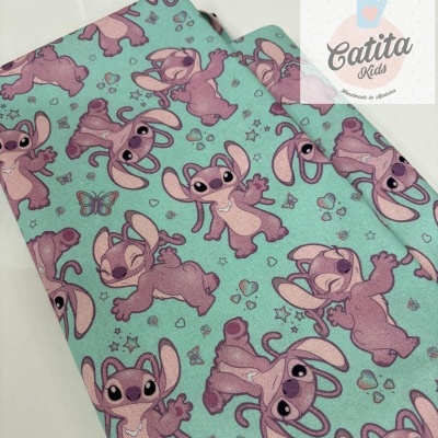 CONJUNTO LENÇOL CATRE - LILO STITCH