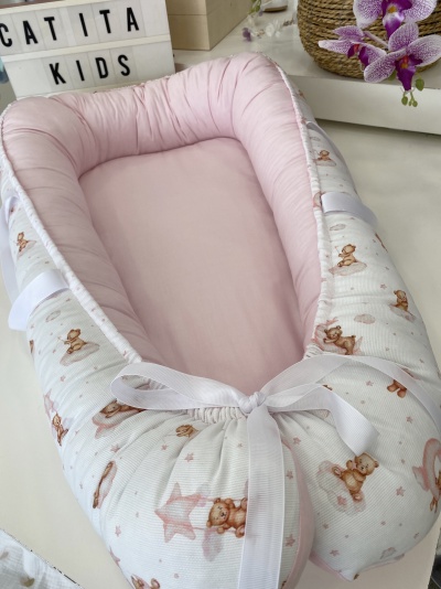 Ninho Ursinho Rosa