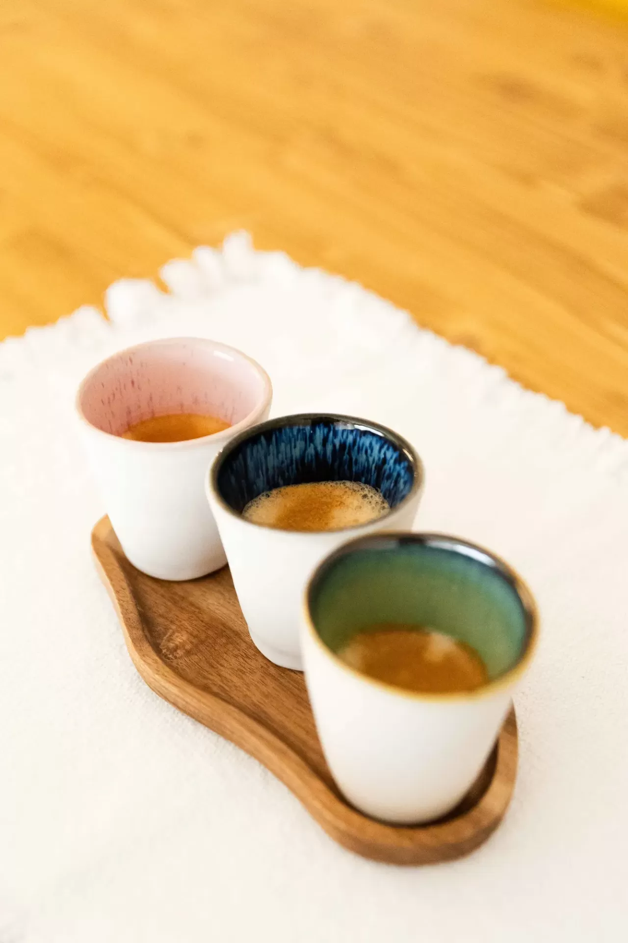 Copo Café Expresso CORAL - Verde 100ml - Conjunto de 2