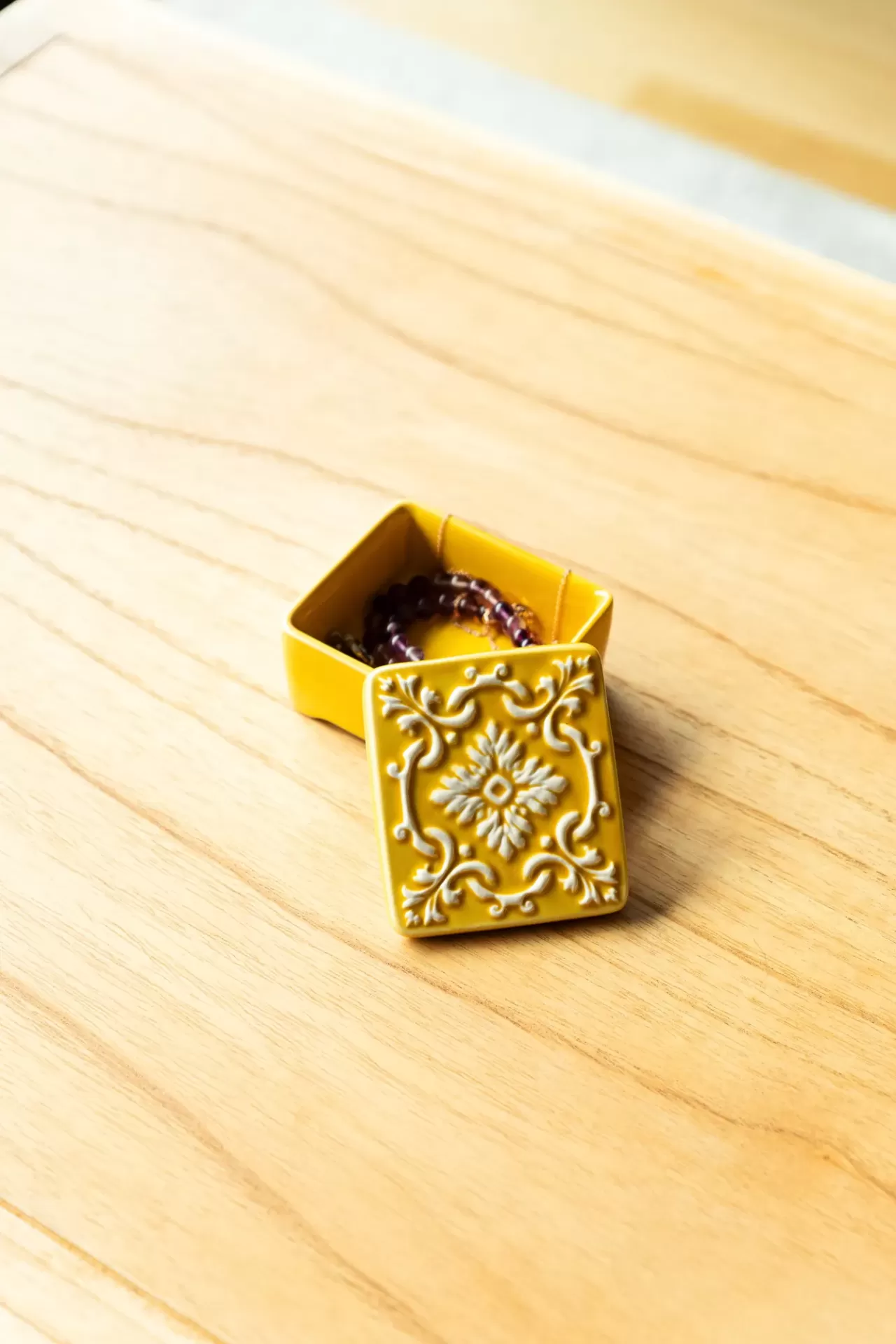 Caixa Jóias ALMA - Amarelo