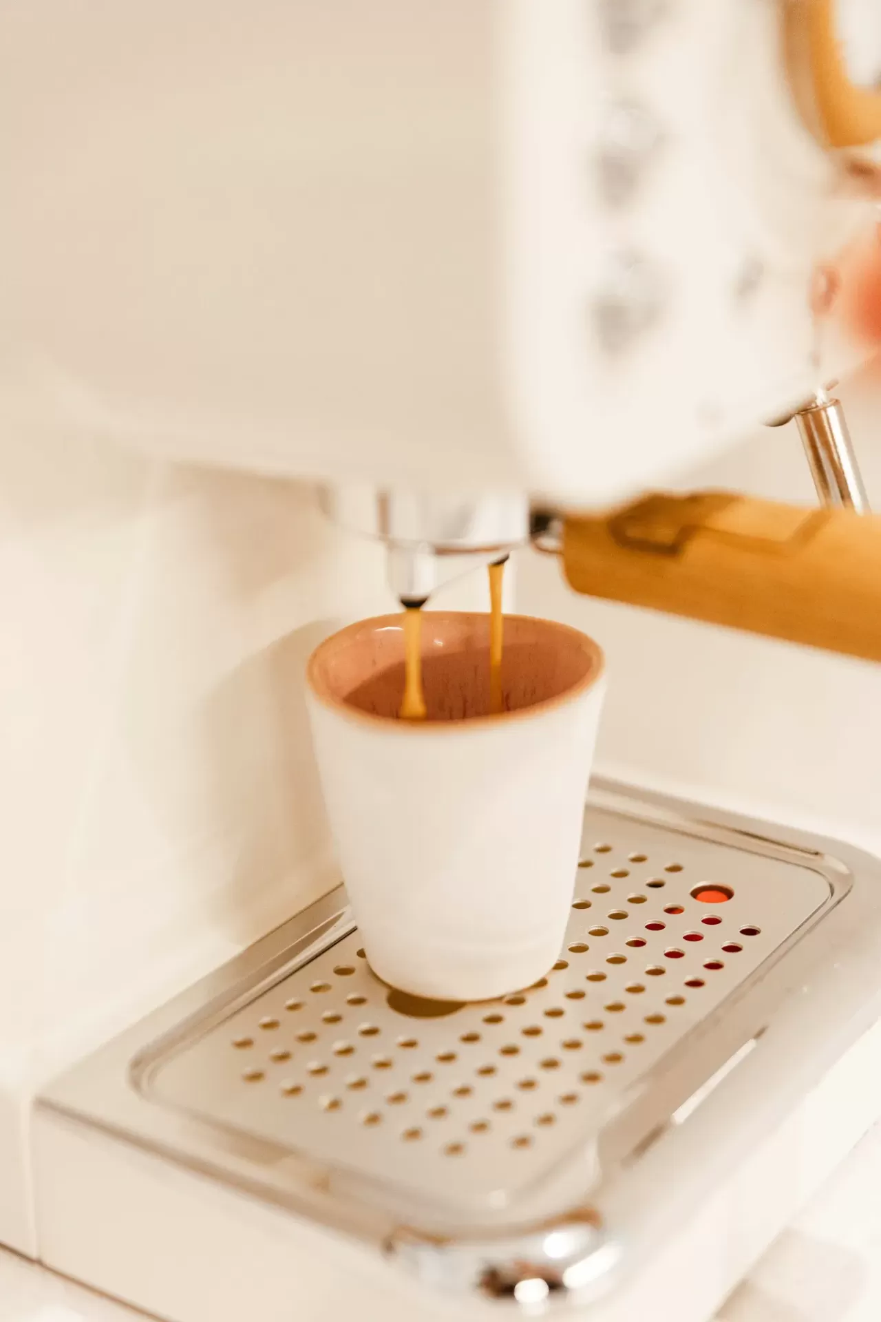 Copo Café Expresso CORAL - Rosa 100ml - Conjunto de 2