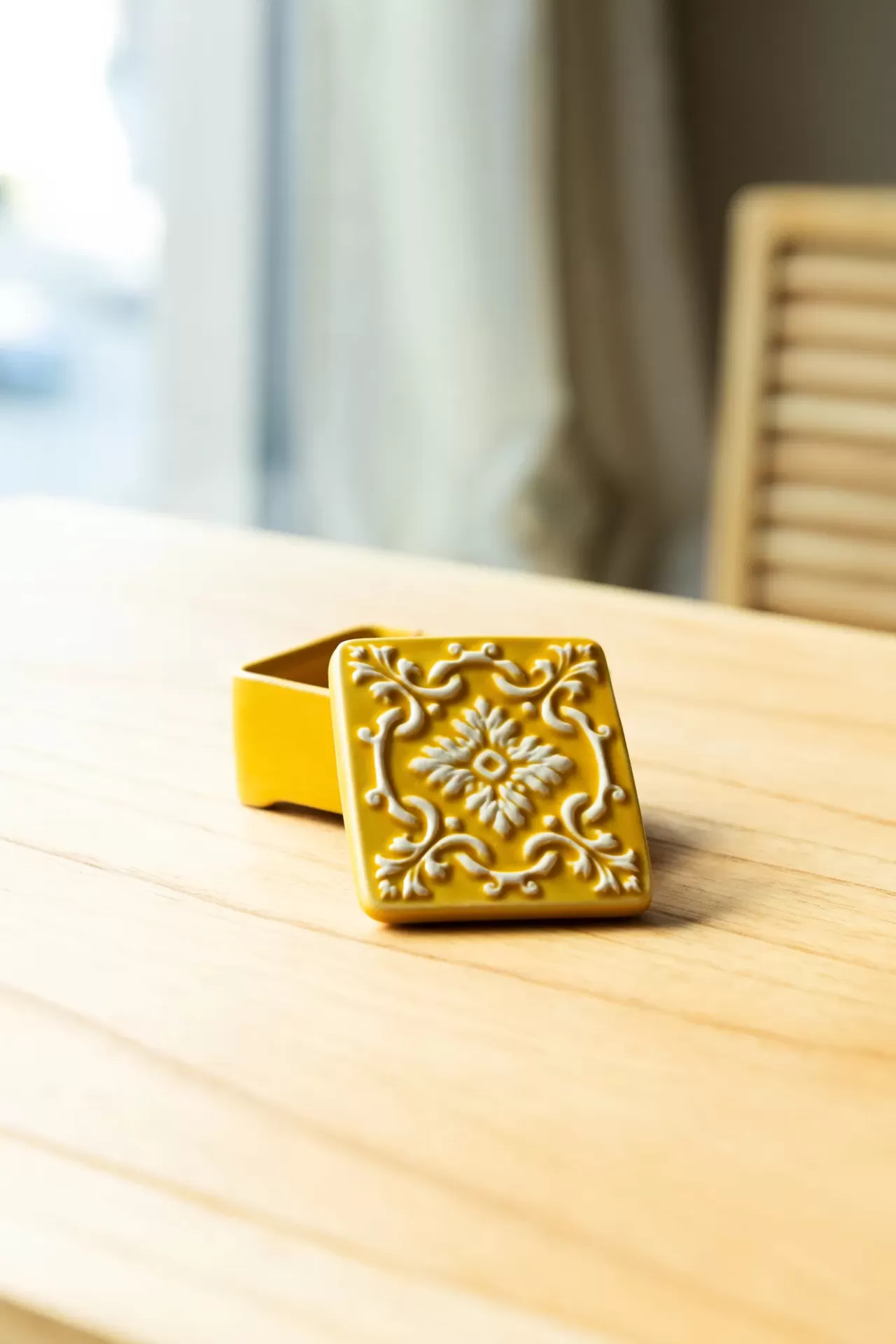 Caixa Jóias ALMA - Amarelo