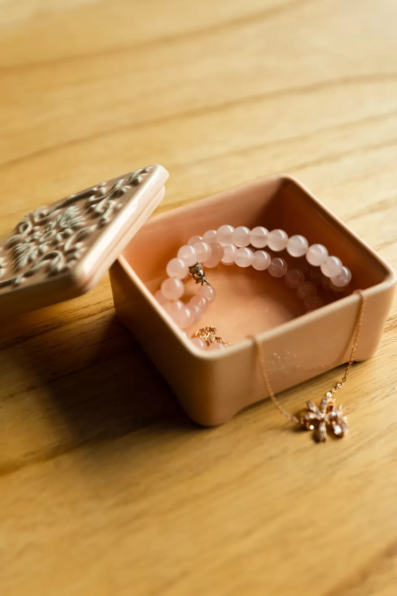 Caixa Jóias ALMA - Rosa Nude