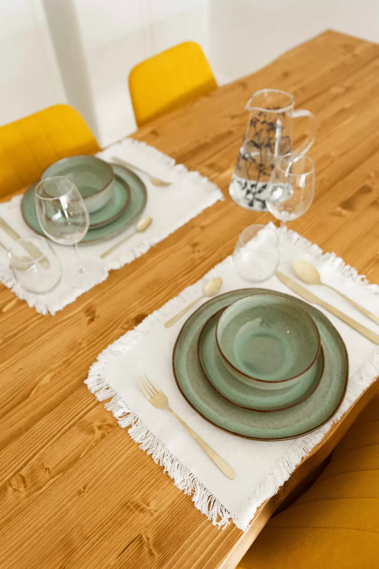 Serviço de Jantar SERENO - Verde - 18 peças