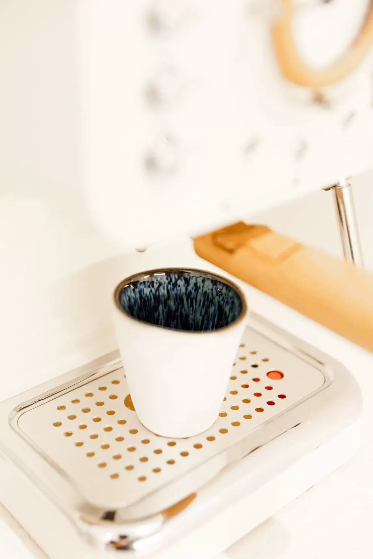 Copo Café Expresso CORAL - Azul 100ml - Conjunto de 2