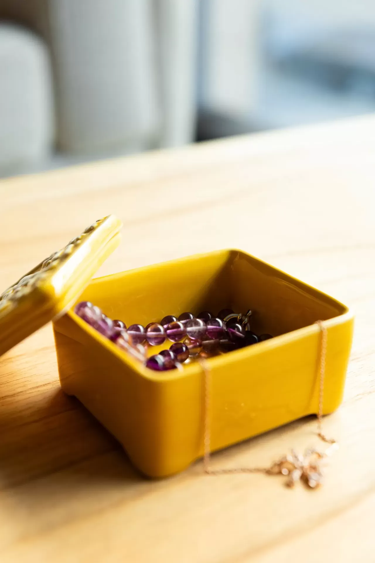 Caixa Jóias ALMA - Amarelo