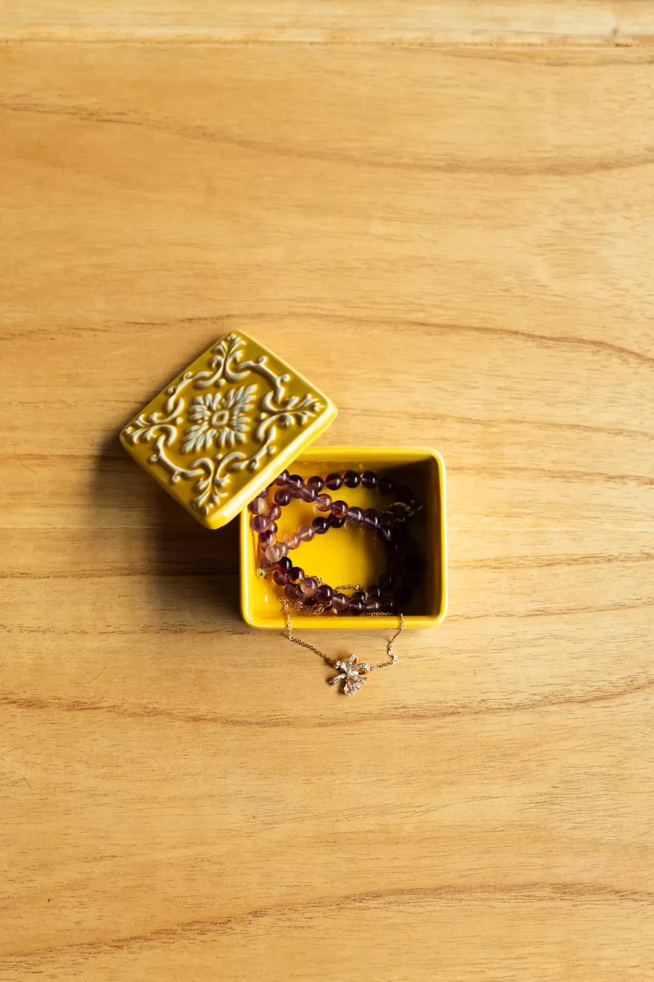 Caixa Jóias ALMA - Amarelo