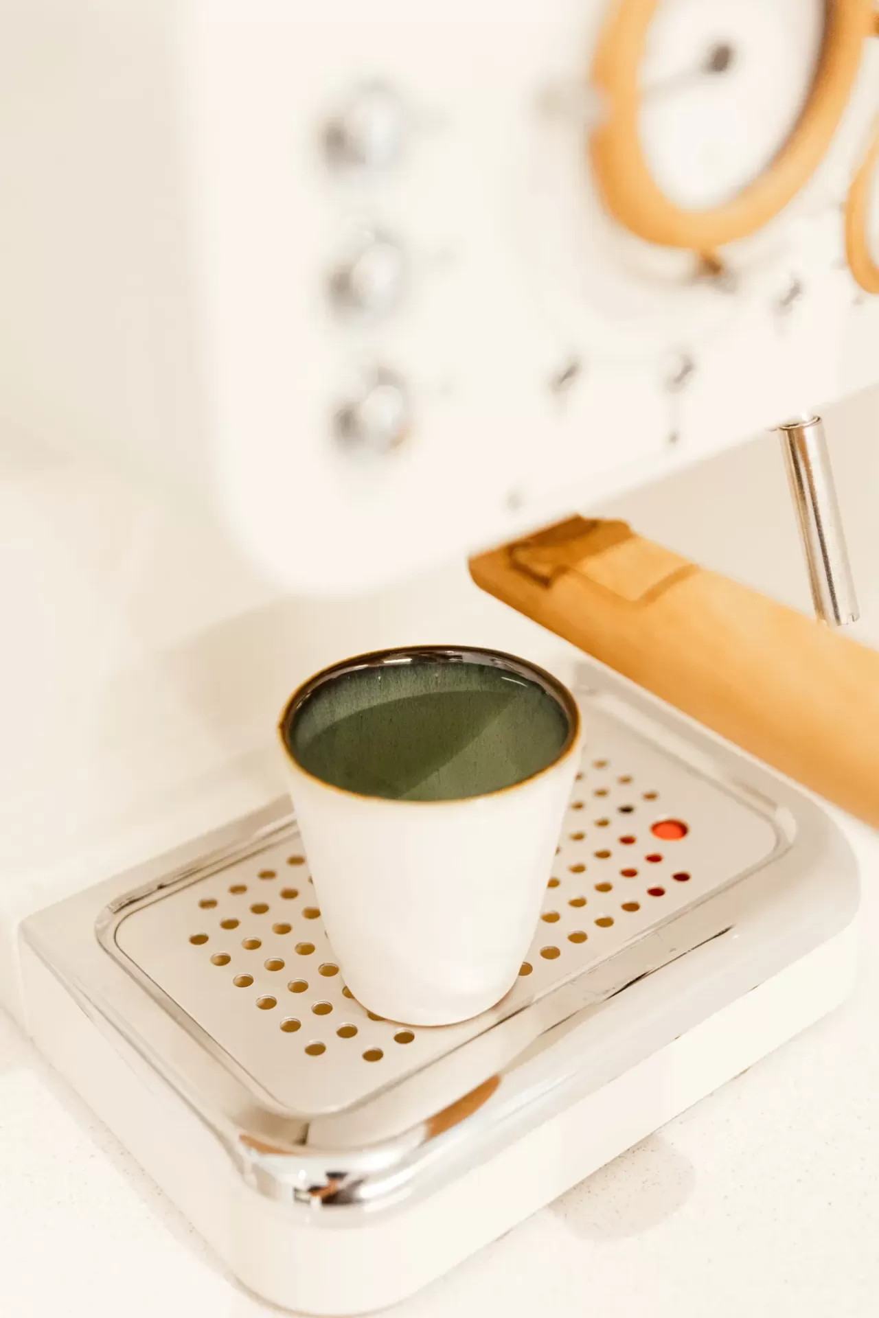 Copo Café Expresso CORAL - Verde 100ml - Conjunto de 2