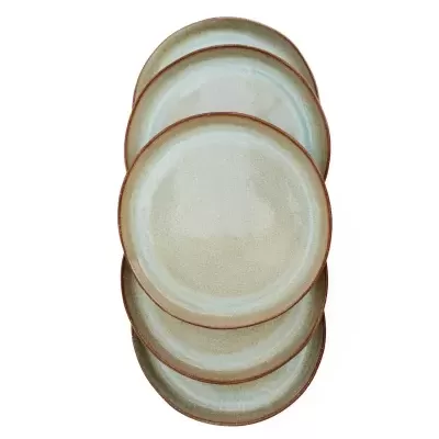 Prato Sobremesa SERENO - Verde 21cm