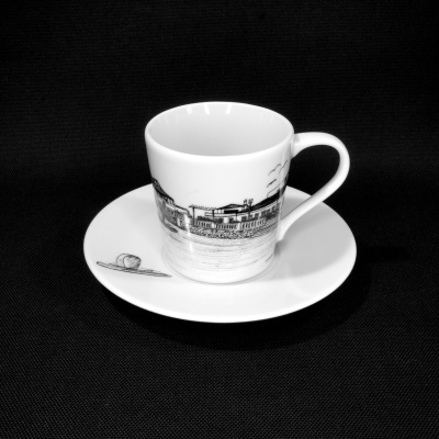 Passeio dos Poetas, Kazuo Dan, Santa Cruz - Chávena de café