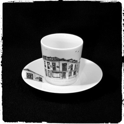 Praça da República, Torres Vedras - Chávena de café
