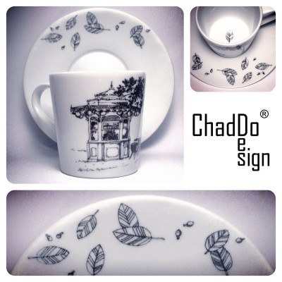 Quiosque do Príncipe Real, Lisboa - Chávena de café