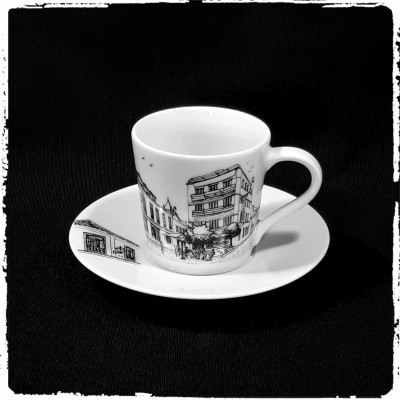 Praça da República, Torres Vedras - Chávena de café