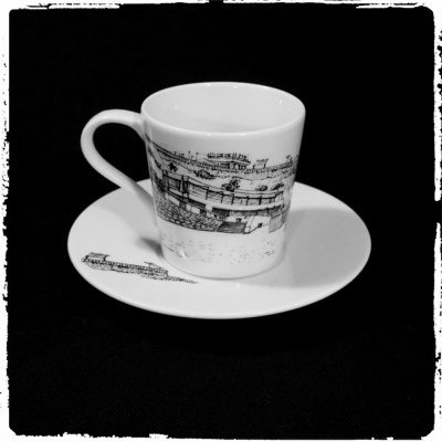 Praia de Santa Helena, Santa Cruz - Chávena de café