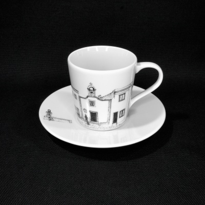 Passeio dos Poetas, Esplanada Antero de Quental, Santa Cruz - Chávena de café