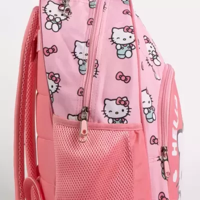 MOCHILA ESCOLAR HELLO KITTY 42 CM - ADAPTÁVEL A TROLLEY
