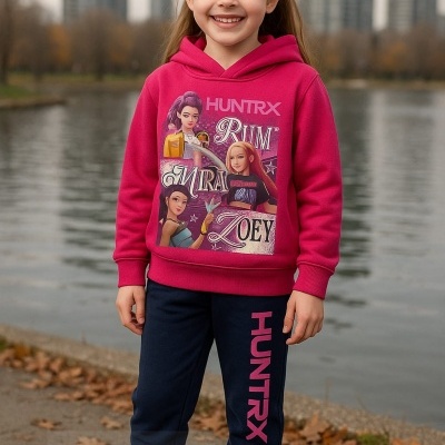 FATO DE TREINO GUERREIRAS DO KPOP CARDADO (6-14 ANOS)