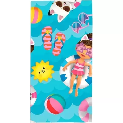 TOALHA DE PRAIA ALGODÃO GABBY