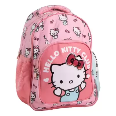 MOCHILA ESCOLAR HELLO KITTY 42 CM - ADAPTÁVEL A TROLLEY