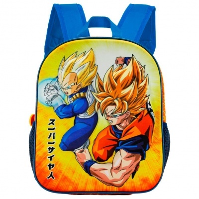 MOCHILA PRÉ-ESCOLAR 3D DRAGON BALL PARTNERS 31 CM