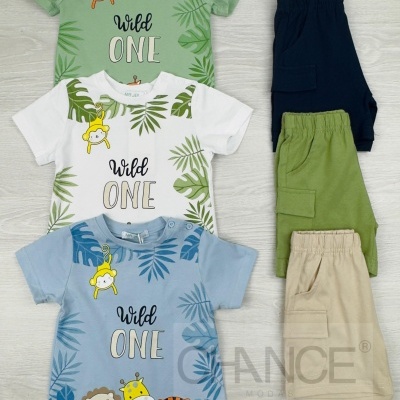 CONJUNTO BEBÉ JUNGLE - 12Meses e 18Meses