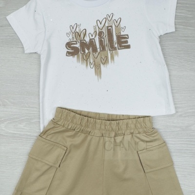 CONJUNTO SMILE - 4 , 6 e 8 ANOS