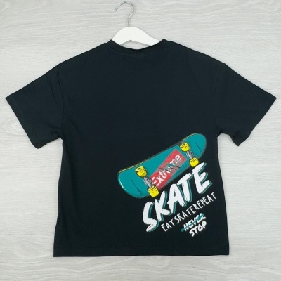CONJUNTO SKATE - ESTAMPA FRENTE E VERSO - 4 , 6 , 8 E 10 ANOS
