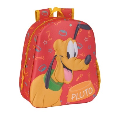 MOCHILA PRÉ-ESCOLAR 3D PLUTO