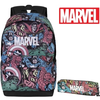 CONJUNTO ESCOLAR MARVEL 41 CM
