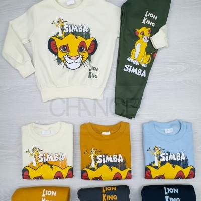 FATO DE TREINO SIMBA CARDADO (2-8 ANOS)