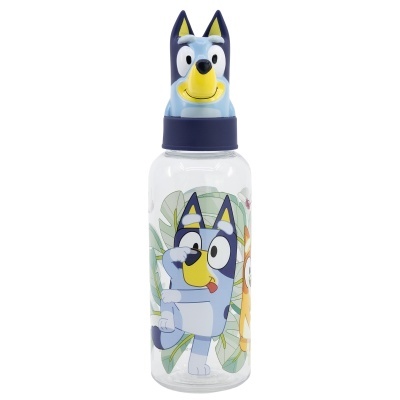 GARRAFA COM TAMPA 3D BLUEY 560 ML