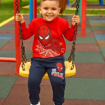 FATO DE TREINO HOMEM-ARANHA SEM CARDA (4-10 ANOS)